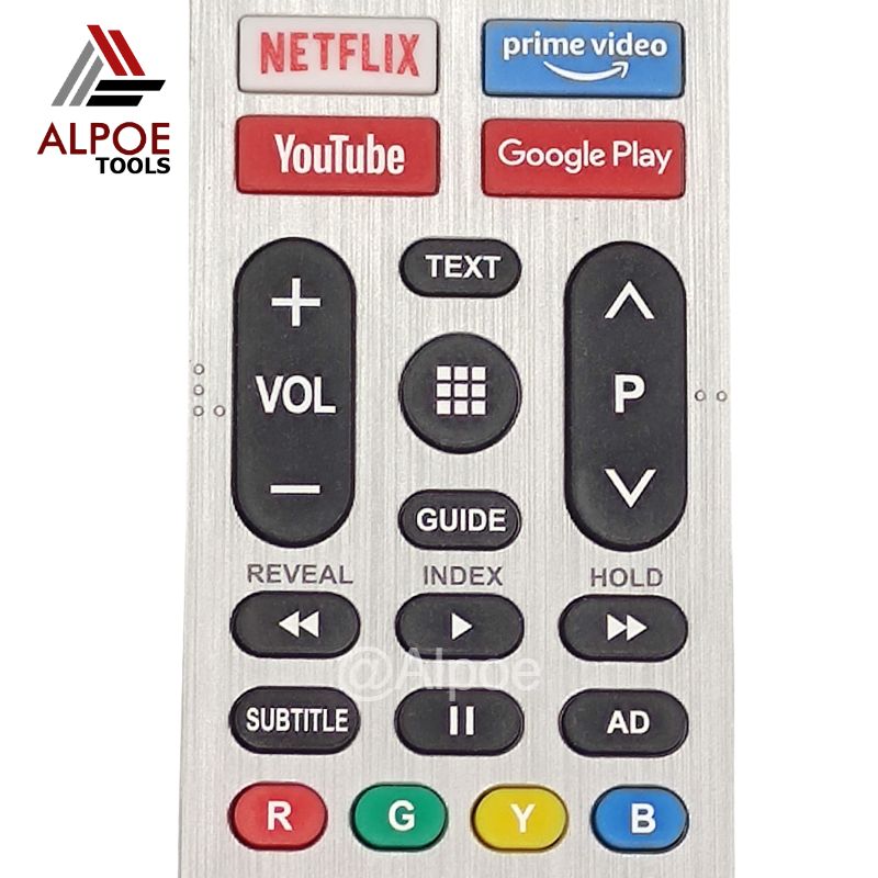 รีโมททีวี Skyworth รหัส RM-L1659 สำหรับ Smart TV