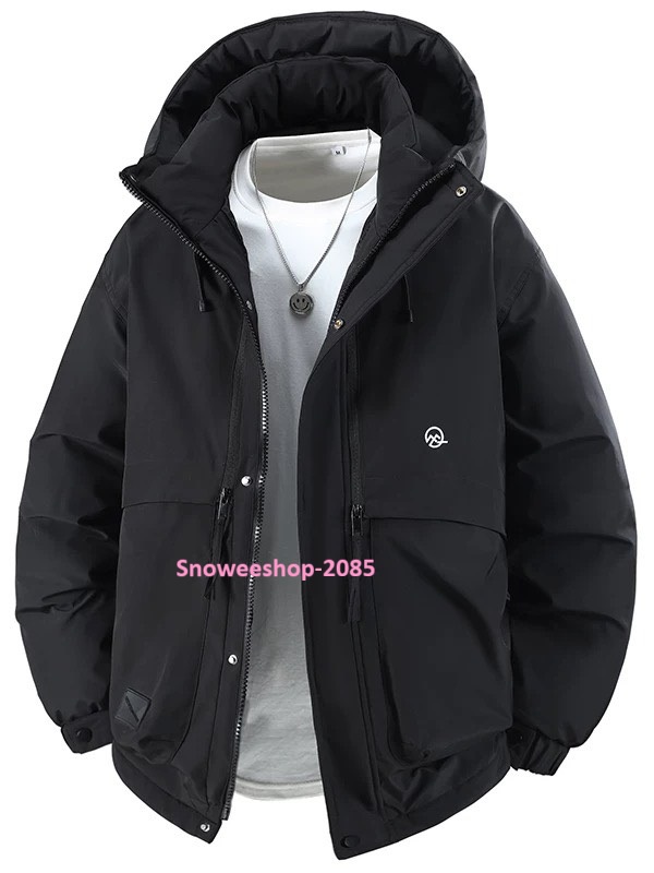 หนาวแค่ไหนก็ไม่หวั่น เสื้อโค้ทกันหนาวไซส์ใหญ่พิเศษ 5XL–12XL หนา อุ่น กันลม กันหิมะ กันน้ำได้ครบจบ ฮู้ดปรับได้ ใส่สบาย เที่ยวเมืองนอกได้ทุกประเทศ ใส่แล้วดูเท่ ไม่อ้วนเทอะทะแน่นอน