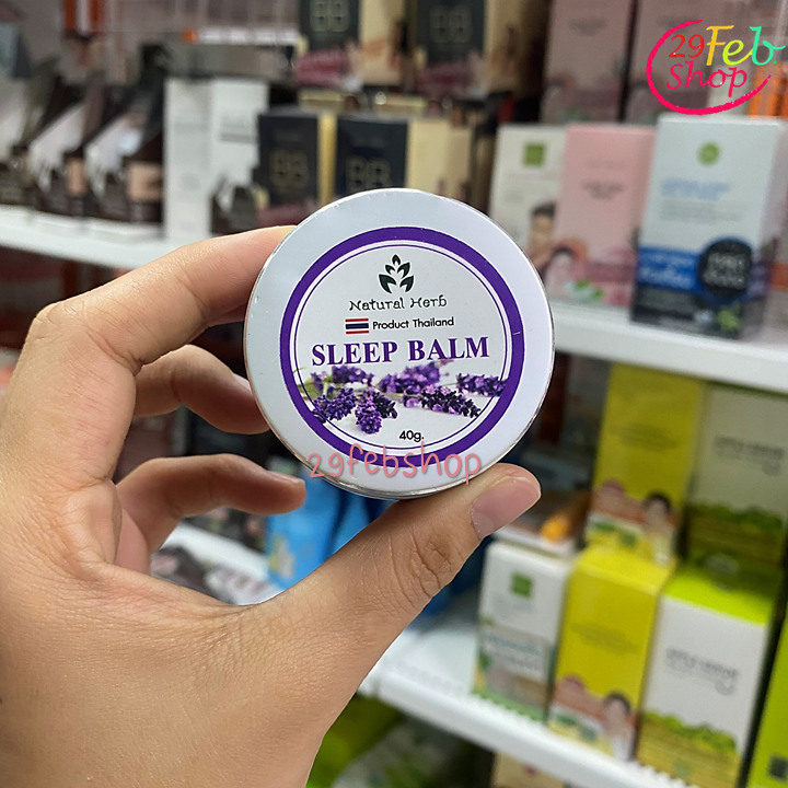 Natural Herb Sleep Balm Lavender 40g บาล์ม ลาเวนเดอร์