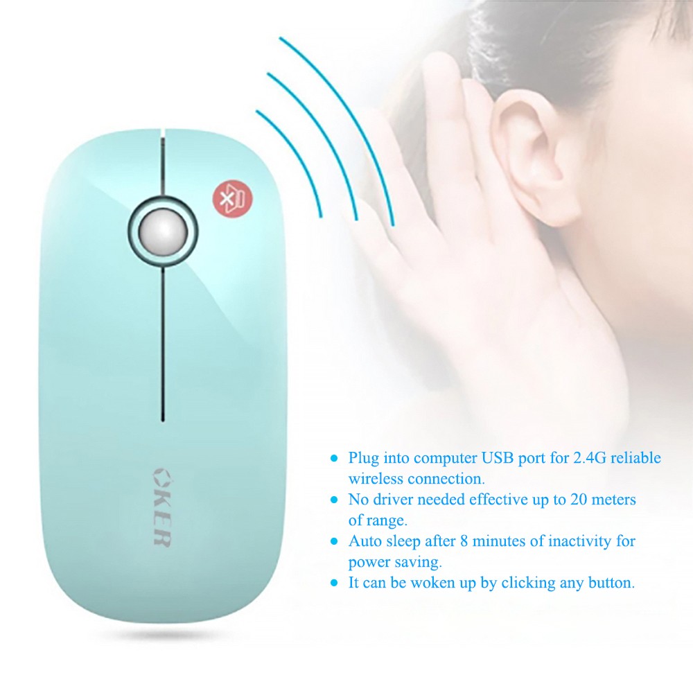 I268 OKER WIRELESS MOUSE SKU-02362