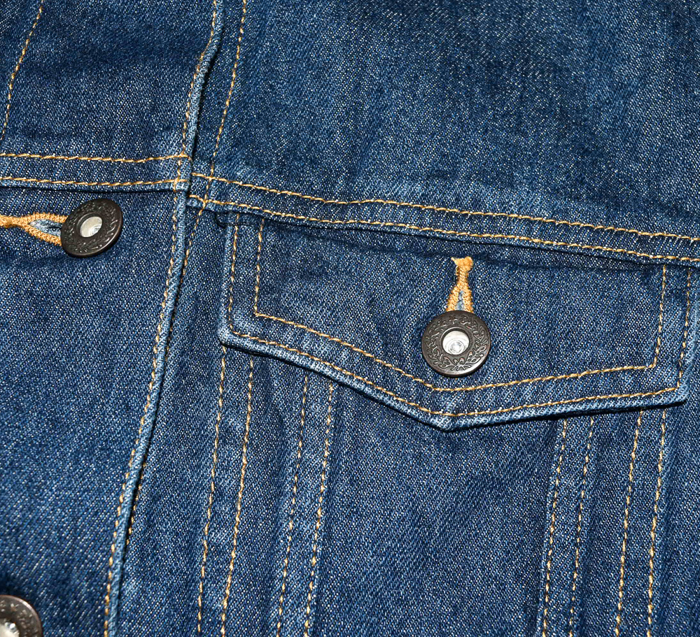 GU®แท้ อก 36 เสื้อแจ็คเก็ตยีนส์หญิง จียู สียีนส์ เสื้อแขนยาว เนื้อผ้าดี