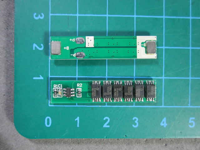 PCM 18650 แบตเตอรี่ลิเธียม 1เซล 3.7V4.2V สูงสุด 3A (แบบหนา)