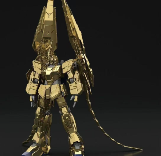 HGUC 1/144 Unicorn Fighter 03 Phenex Narrative Ver. Unicorn Mode Gold Coating (XD227) [Xing Dong]**ทักเเชทก่อนกดคำสั่งซื้อนะครับ***