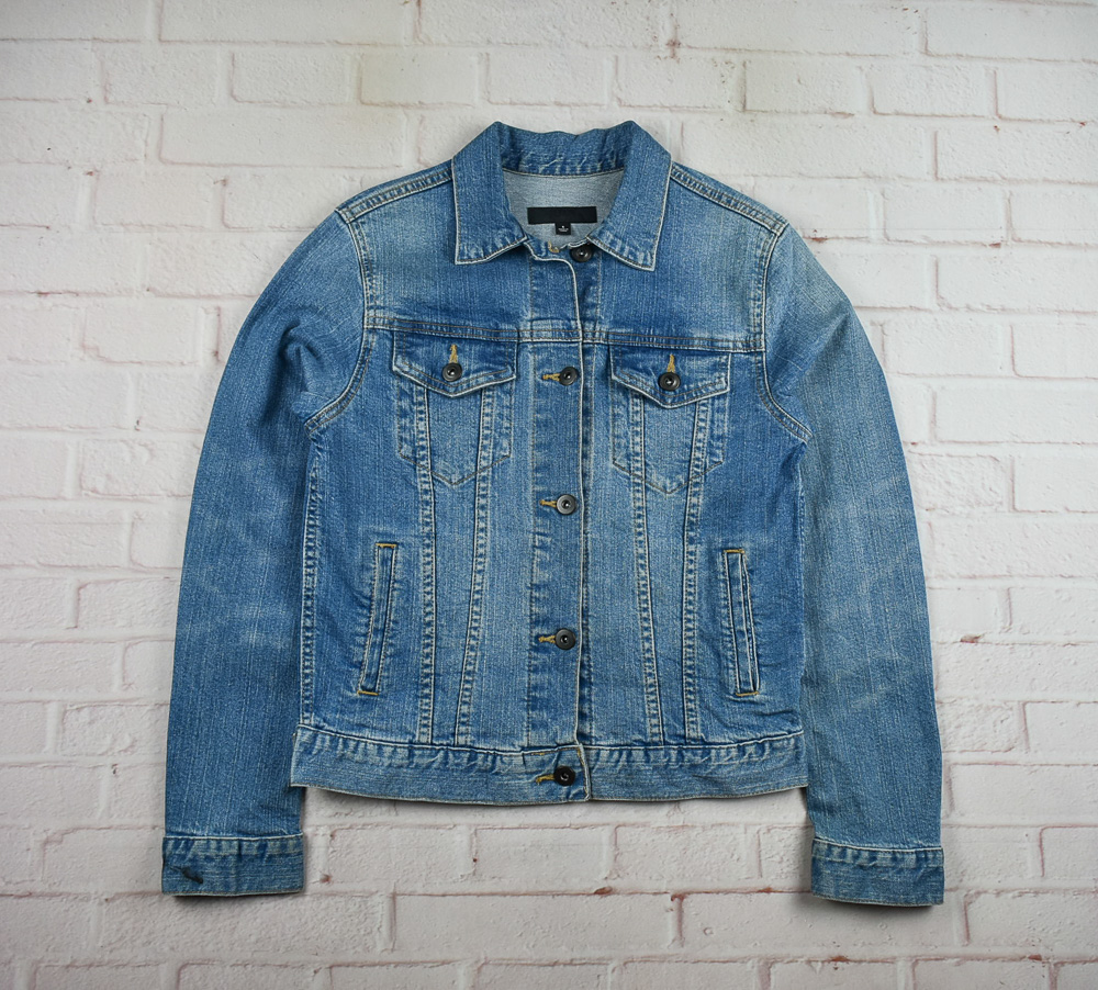 UNIQLO®แท้ อก 34 เสื้อแจ็คเก็ตยีนส์ผู้หญิง ยูนิโคล่ สียีนส์ เสื้อแขนยาว เนื้อผ้าดี