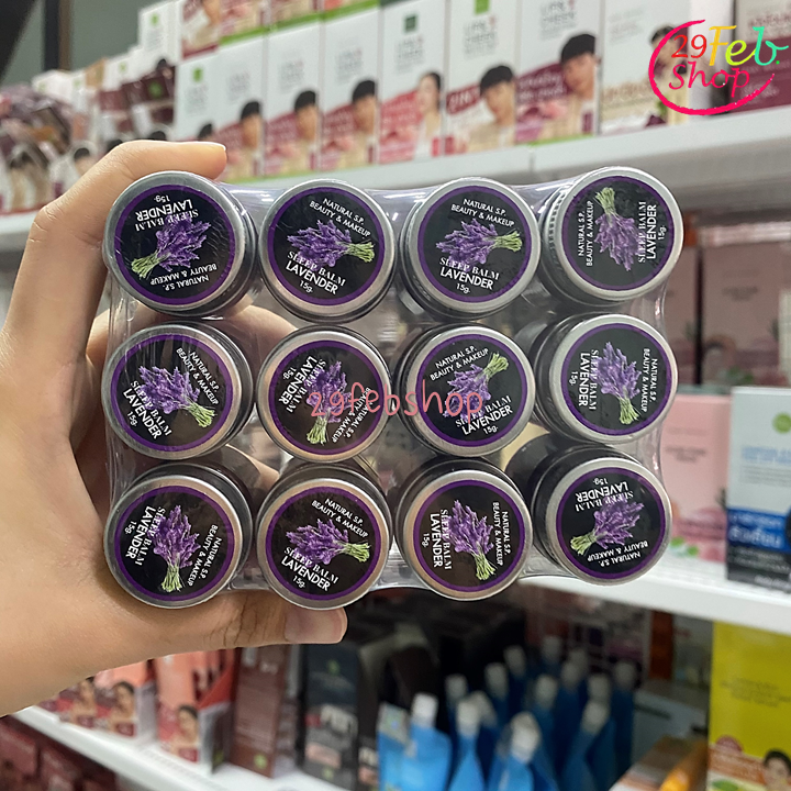 Natural Herb Sleep Balm Lavender 15g บาล์ม ลาเวนเดอร์