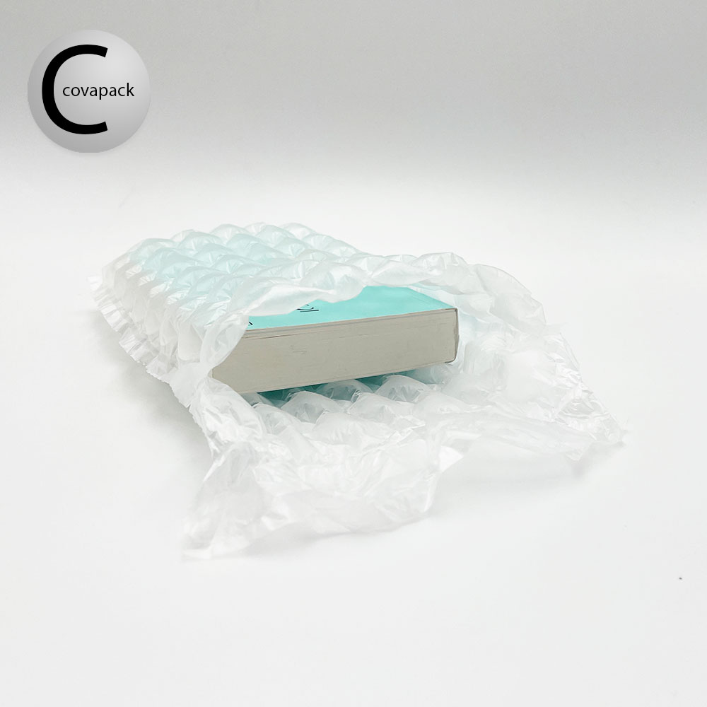 Covapack ม้วนฟิล์ม ซองบับเบิ้ลกันกระแทก ขนาด 32x20cm หลังเป่าลม23x15cm ยาว 200เมตร ใช้กับเครื่องทำพลาสติกกันกระแทก
