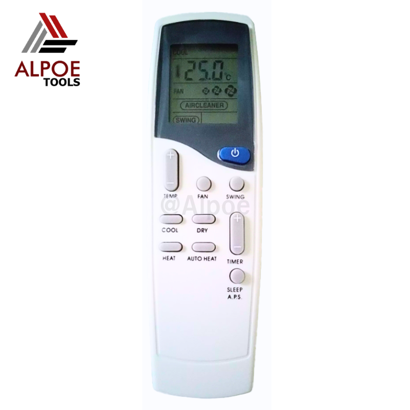 รีโมทแอร์ Saijo Denki สำหรับแอร์รหัส LCD 2,LCD 3,LCD 4