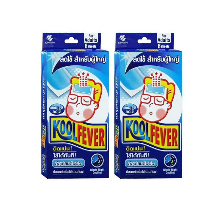 Kobayashi Koolfever x 6 Sheets