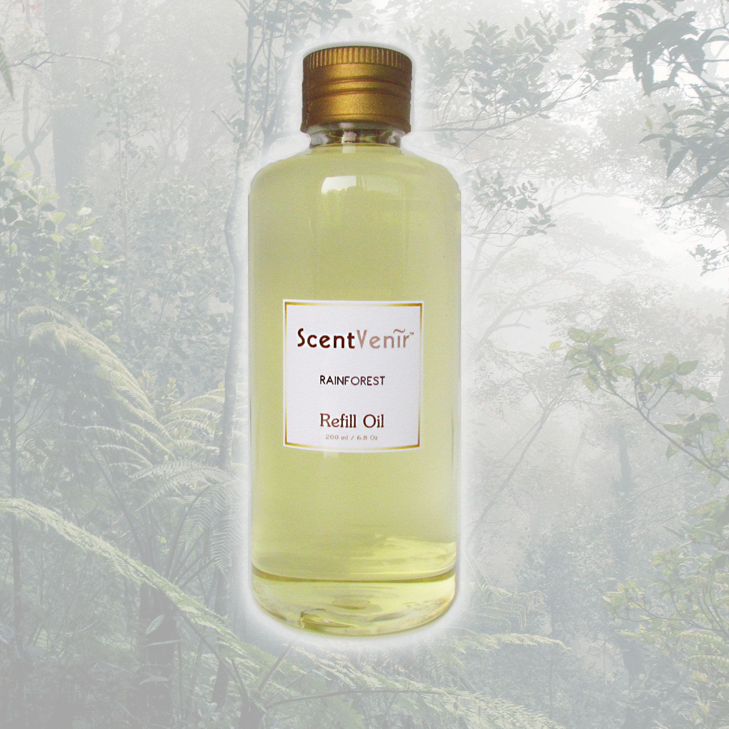 ScentVenir RAINFOREST Scent Refill Oil น้ำหอมกระจายกลิ่น น้ำหอมปรับอากาศ ไม้หวาย ก้านไม้ ก้านหวาย ก้านไม้หอม ชนิดเติม กลิ่น เรนฟอเรสท์ สัมผัสกับกลิ่นของสายฝนในป่าเขียว หอมสดชื่น ชุ่มชื้น อโรม่า สูตรเฉพาะพิเศษด้วยน้ำมันหอมระเหยแท้ผสมกับหัวน้ำหอมเกรดสูง ใช้
