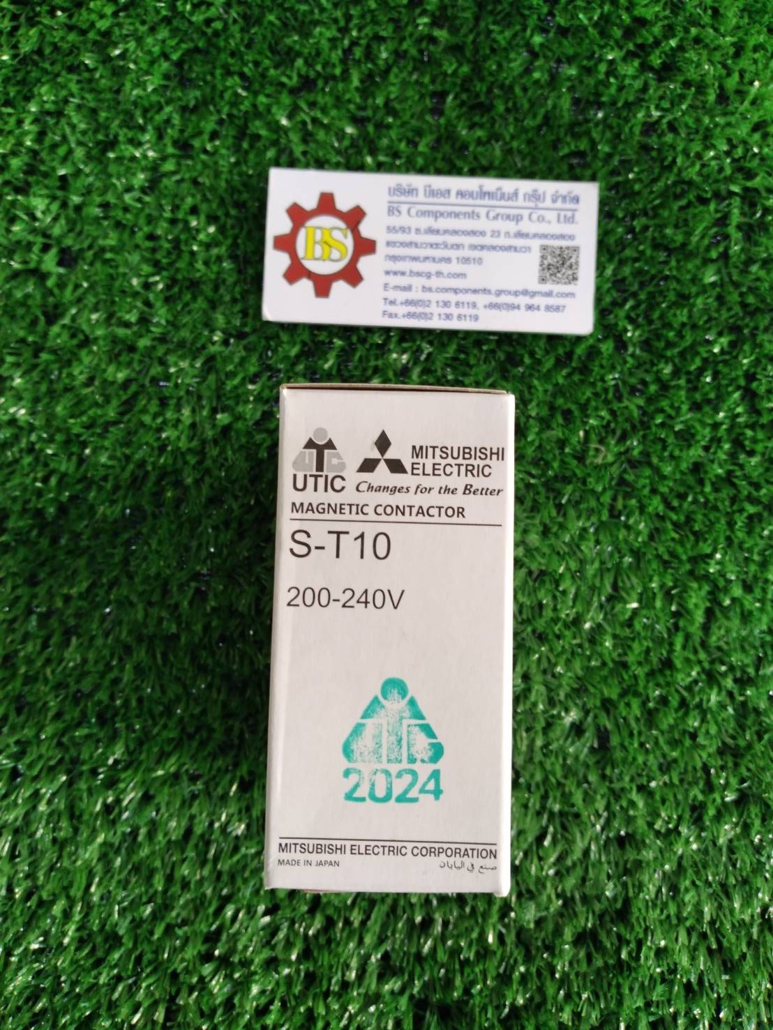 Mitsubishi : คอนแทคเตอร์ S-T10 Coil220Vac