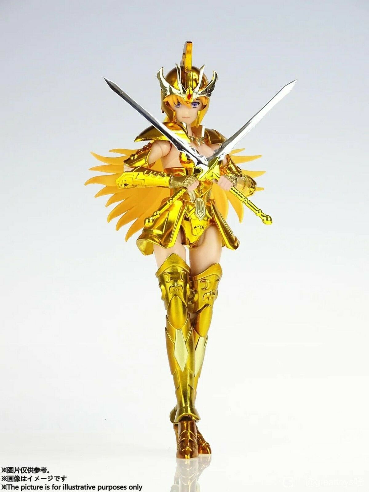Great Toys Saint Seiya Myth Cloth EX Holy Contract Female Virgo Verna Figure