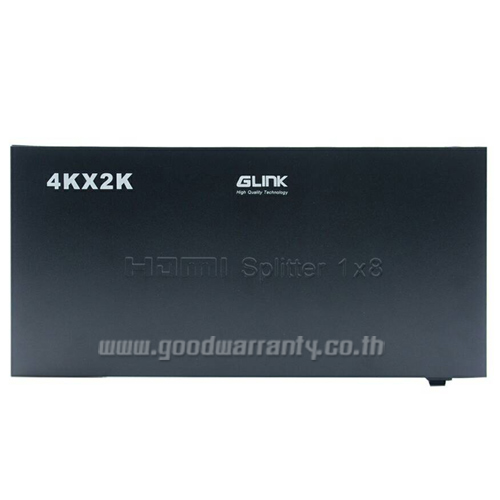 PC-014 GLINK 4K 1x8 HDTV SPLITTER USER MANUAL SKU-00173