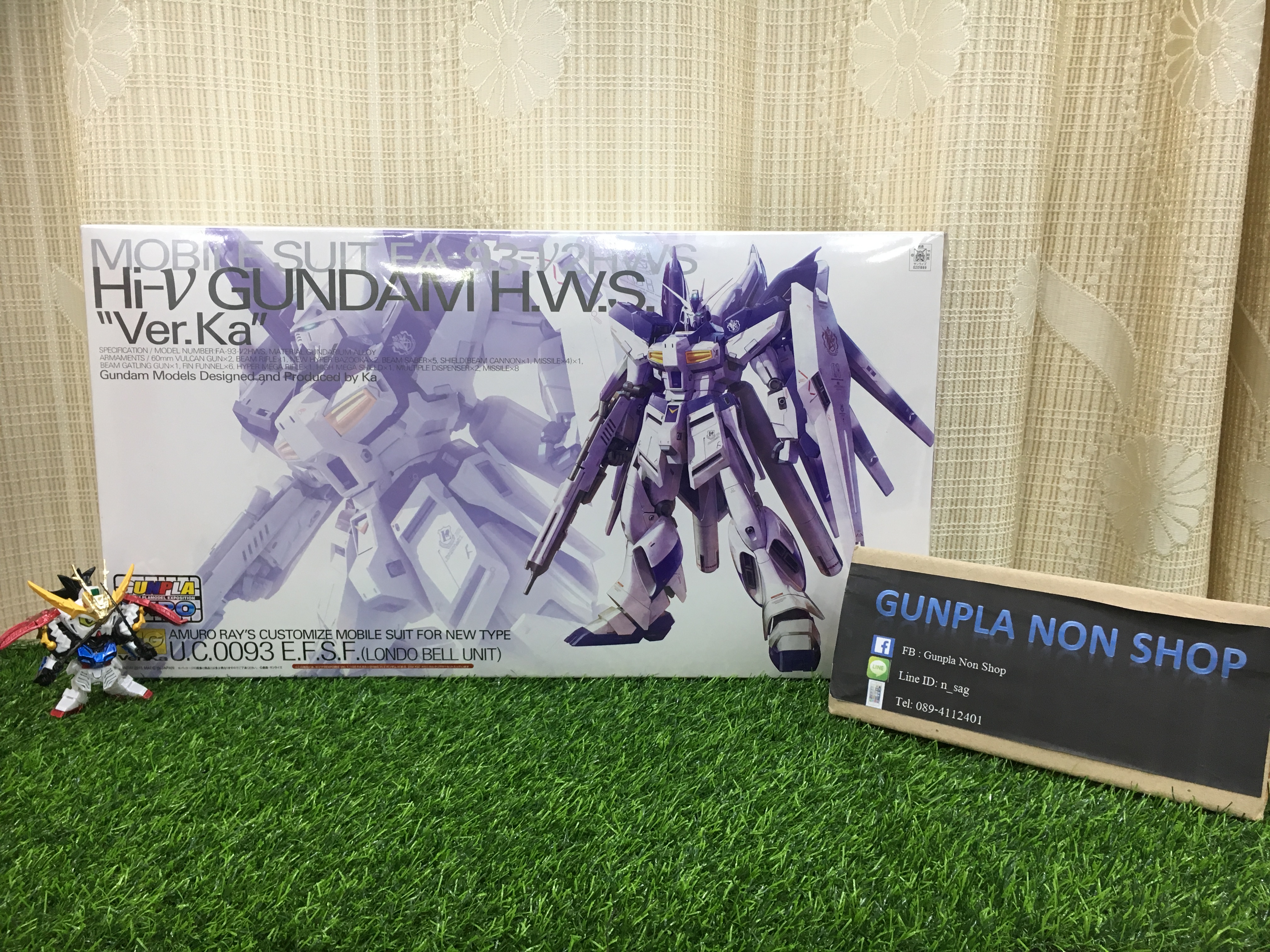 MG Hi-V Gundam H.W.S. Ver.Ka Gunpla EXPO