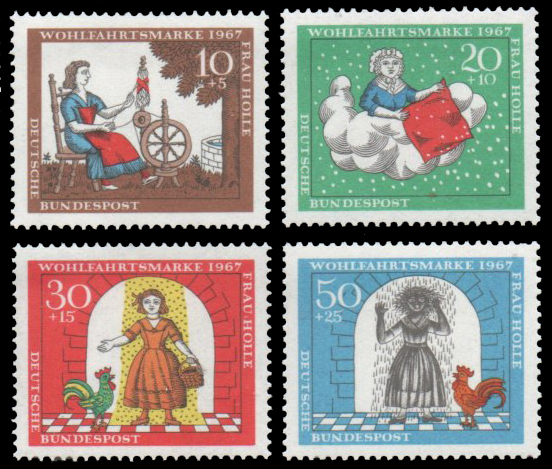 1967 Charity Stamps - Fairy tales