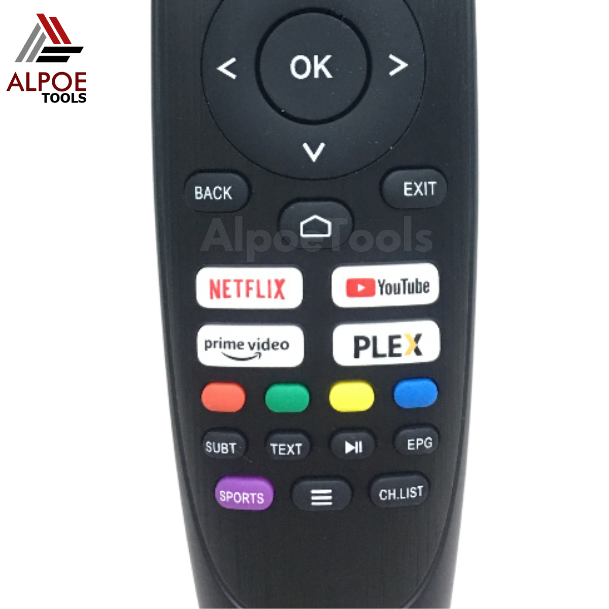 รีโมททีวี Altron รหัส ATVD (ไม่มีคำสั่งเสียง) สำหรับ LED / Smart TV Vidaa Series รุ่น 43ON802 , 50ON802 , LTV-6505