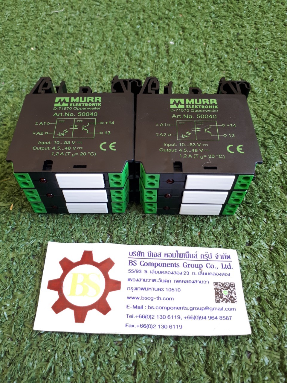 MURR Elektronik : OPTO-COUPLER MODULE Model : 50040