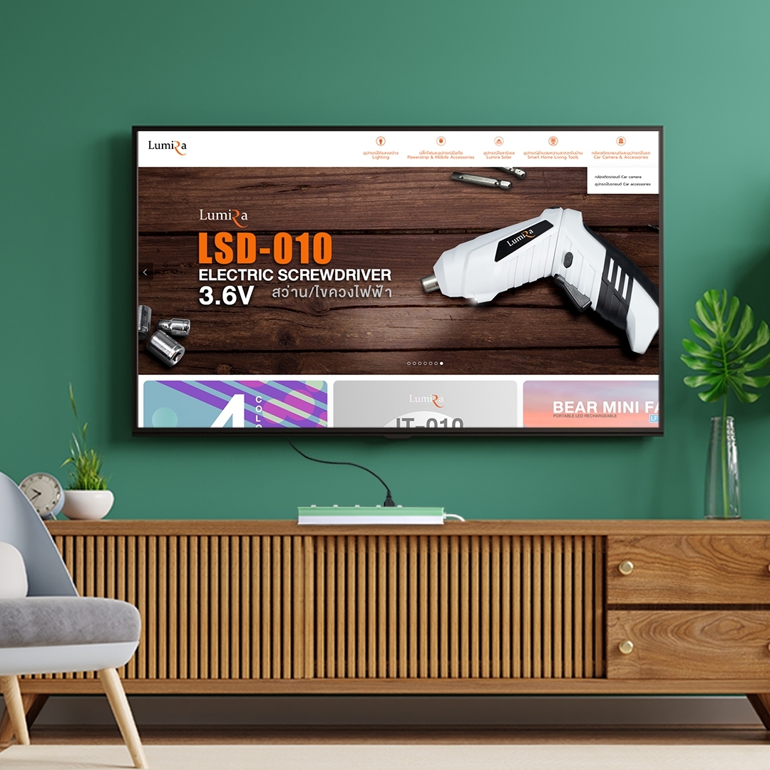 LUMIRA LS-805/ 3M. LUMIRA ปลั๊กไฟ5สวิทย์ 5 เต้า PG-LR-03-L805W