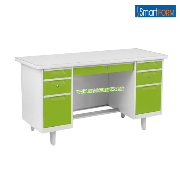 โต๊ะทำงานเหล็ก 5 ฟุต สมาร์ทฟอร์ม (SMARTFORM) รุ่น OD-50