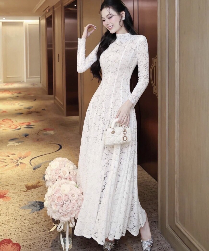 Code : ST20959 เดรสทรงพอดีตัวใส่สวย ผ้าลูกไม้ทั้งตัว กระโปรงพริ้วๆ ซิปหลัง ใส่สวยดูดี ใส่สวยน่ารักมากๆ เหมาะกับเทศกาลตรุษจีนที่จะ!มาถึง จัดด่วนนนๆ ชุดสวยหมดเร็วนะคร๊า