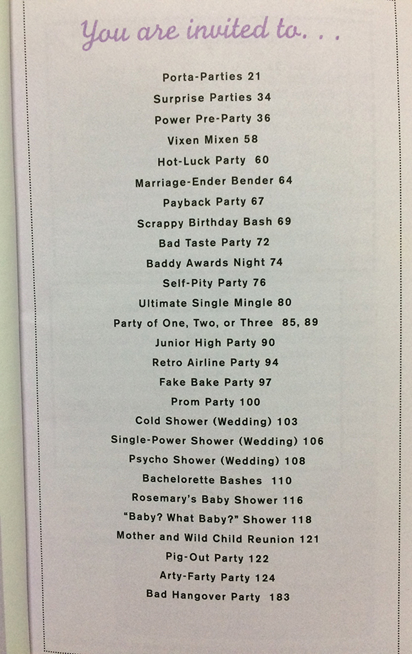 The Bad Girl's Guide to the Party Life