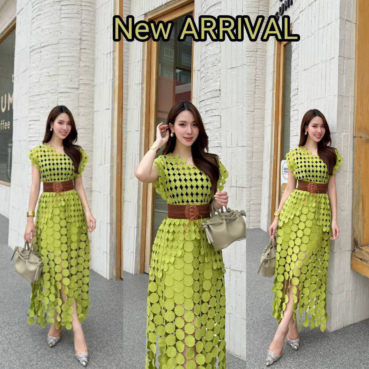 Brand : aiyarin Detail : เซ็ตเสื้อกระโปรงผ้าลูกไม้ๆกระโปรงผ้าเนื้อดีมีทรงสวยมั้กๆผ้าหนานิ่มไฮโซสวมใส่ง่ายเเต่งเเนวลูกคุณมั้กๆคะเซ็ทเสื้อตกเเต่งเก๋ๆมาพร้อมเข็มขัดๆผ้าดีหนามากมาพร้อมกระโปรงยาวเนื้อดีกระโปรงยาวเสื้อทรงเก๋ใส่ได้หลายเเบบจะเเยกใส่ก็เก๋ๆ