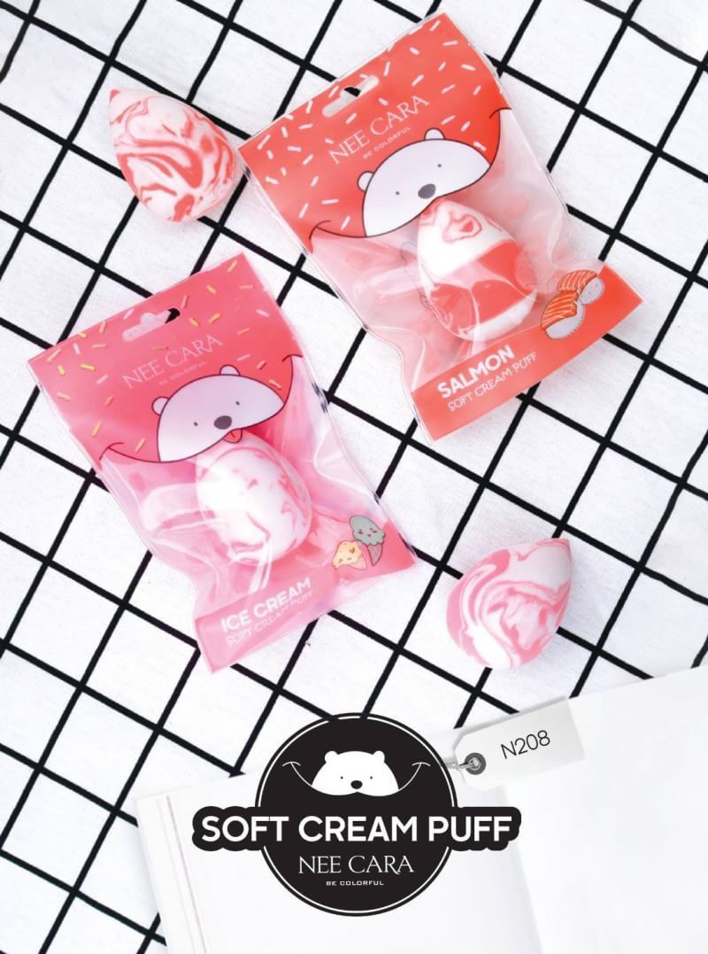 Nee Cara Blending Sponge Soft Cream Puff N208