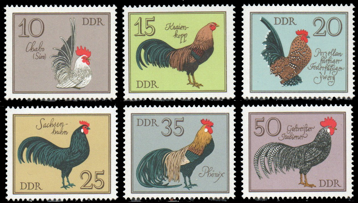 1979 Birds - German Cocks