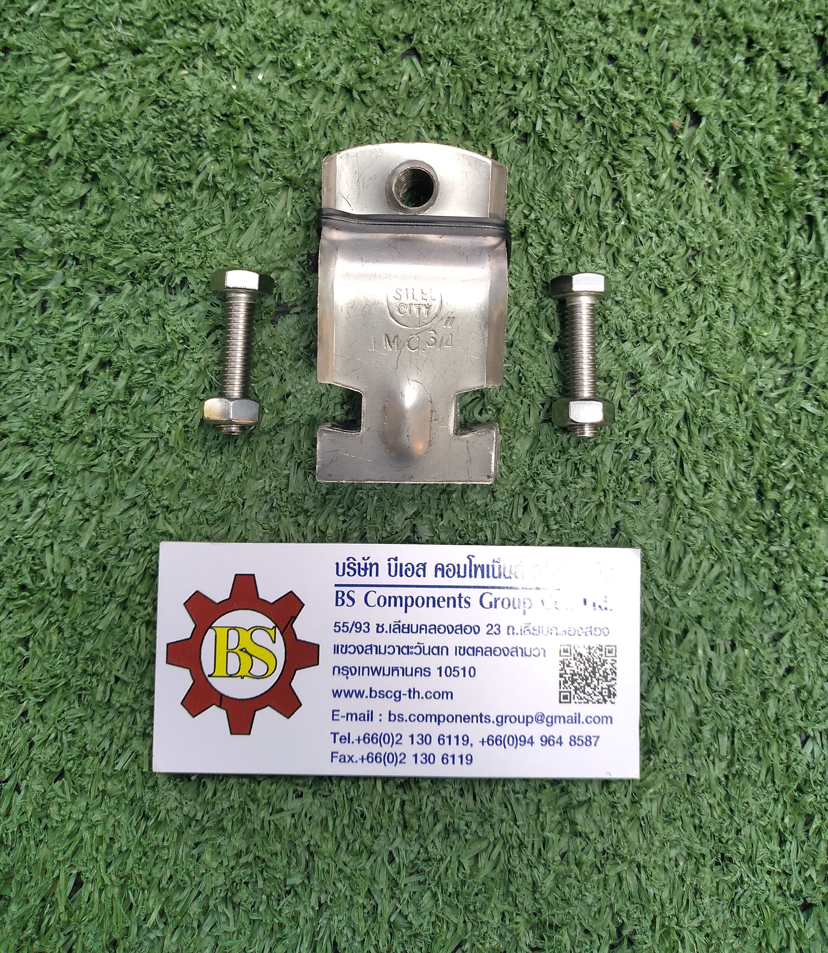 STEEL CITY : แคล้มประกับสแตนเลส304 IMC 3/4"
