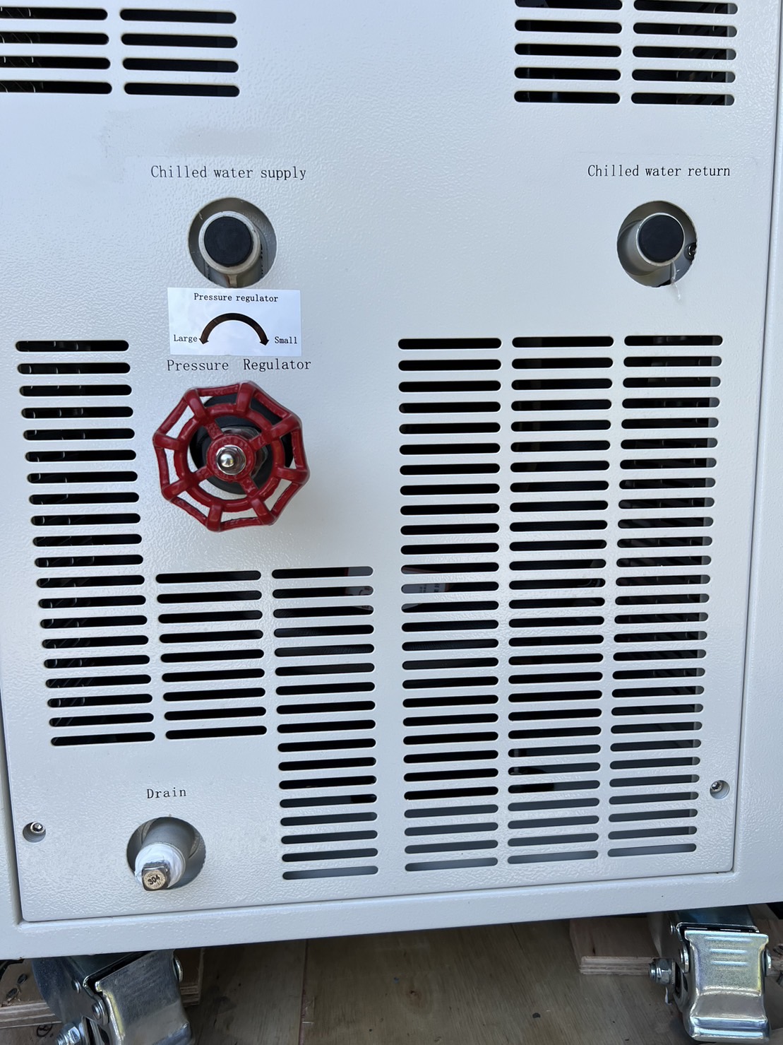 SZAGS : AIR COOLED INDUSTRIAL CHILLER No. AC-1