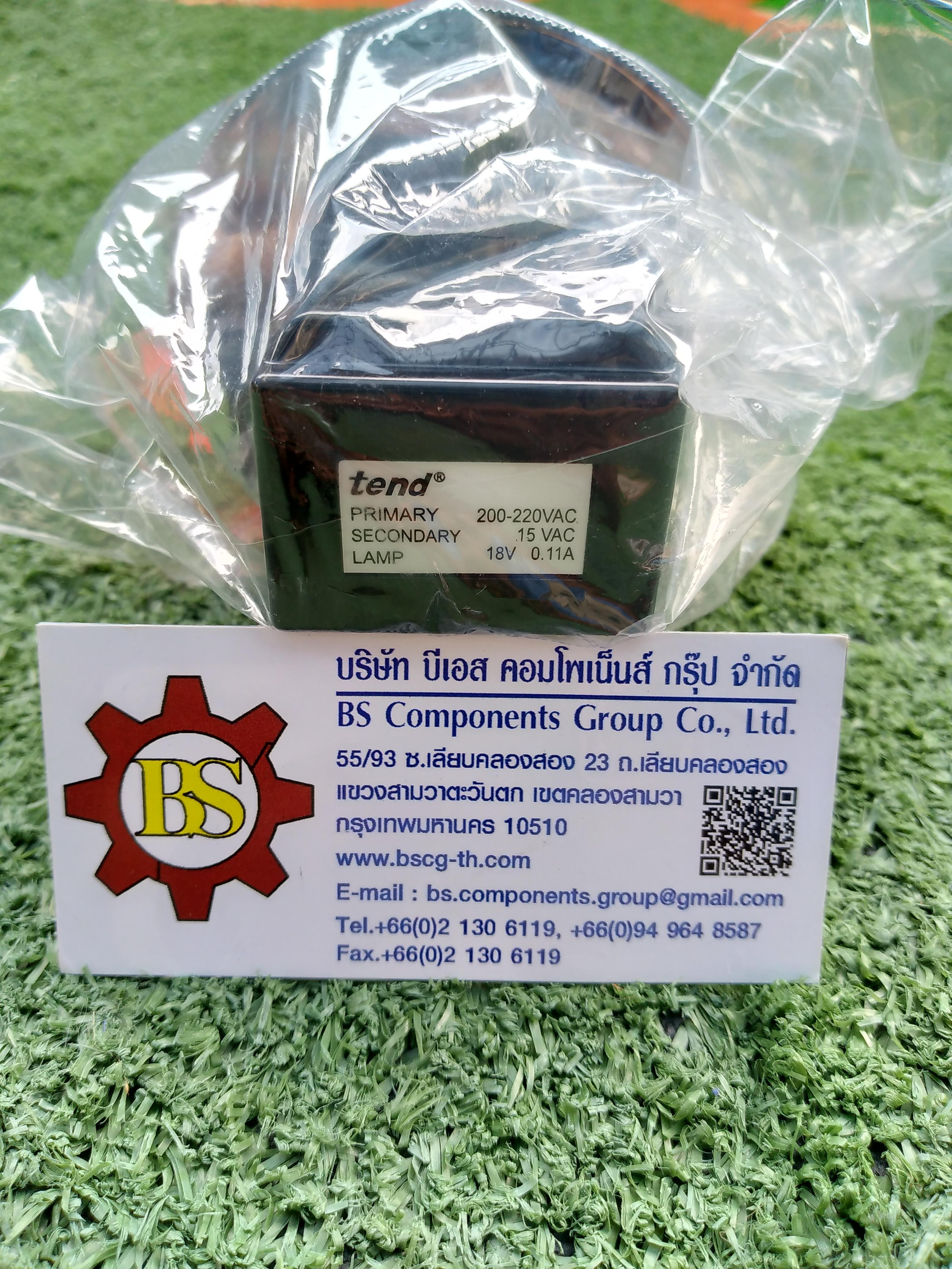 Tend : PL.30mm. TPL-302-R 220V Red ไฟติดค้าง