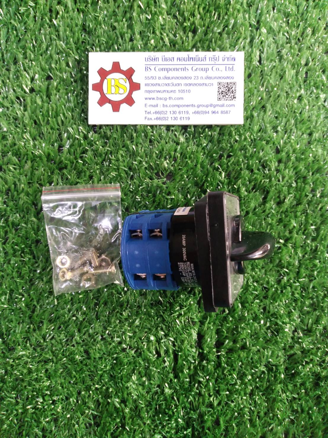 SHINOHAWA : สวิตช์ปั้มน้ำ P1-ALT-P2 16A 4NO 2ชั้น (48x60mm.)