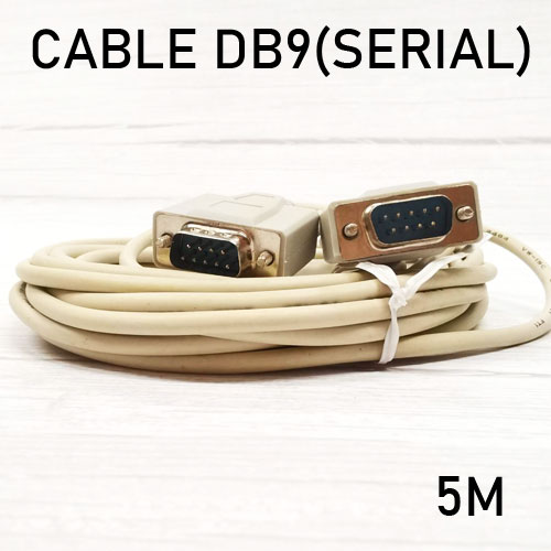 DB9 M/M CABLE SERIAL CABLE 5M. CA-IO-SR-05MM1