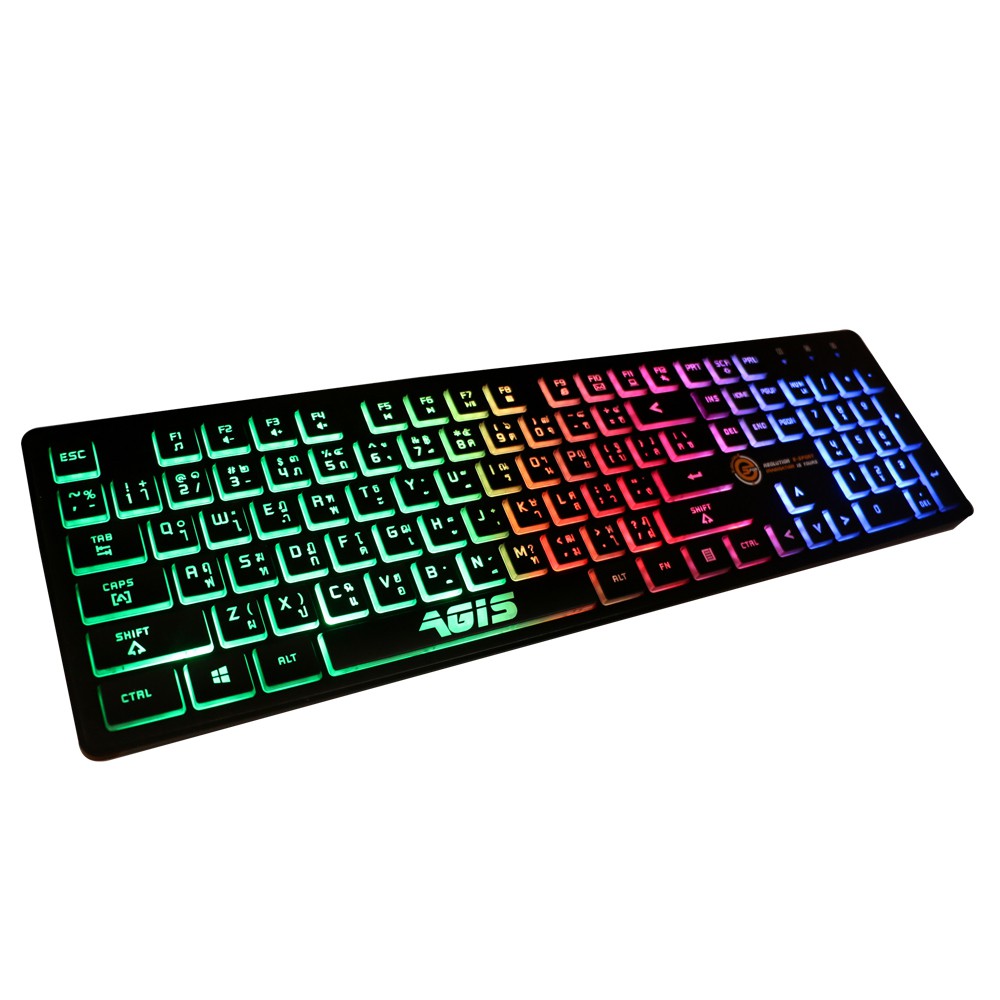 Neolution E-Sport Gaming keyboard คีย์บอร์ดเกมมิ่ง NEOLUTION AGIS KB-UB-NE-AGIS