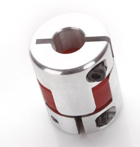 D25 L30 (d8xd10) Shaped Clamping Flexible Coupling Shaft