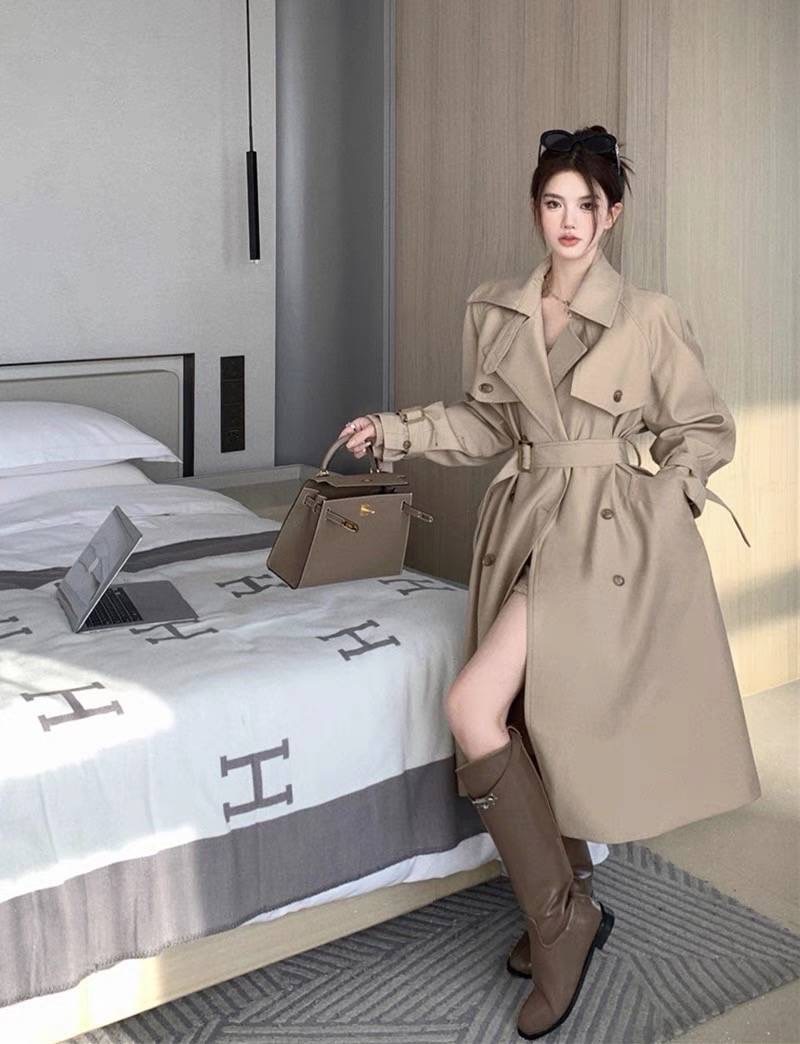 เสื้อโค้ทยาวกันหนาว สวย สไตล์เกาหลี เนื้อผ้าดีมาก รับประกันคุณภาพค่ะ