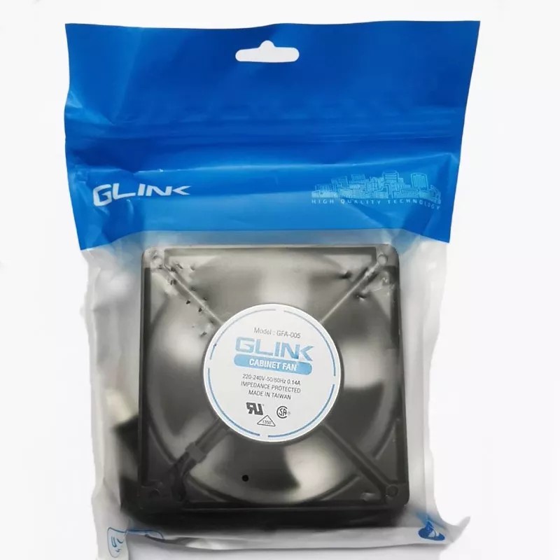 GLINK GFA005 GLINK พัดลมเดี่ยว 4 นิ้ว FAN RACK SERVER COOLER NW-GL-RA-FA005