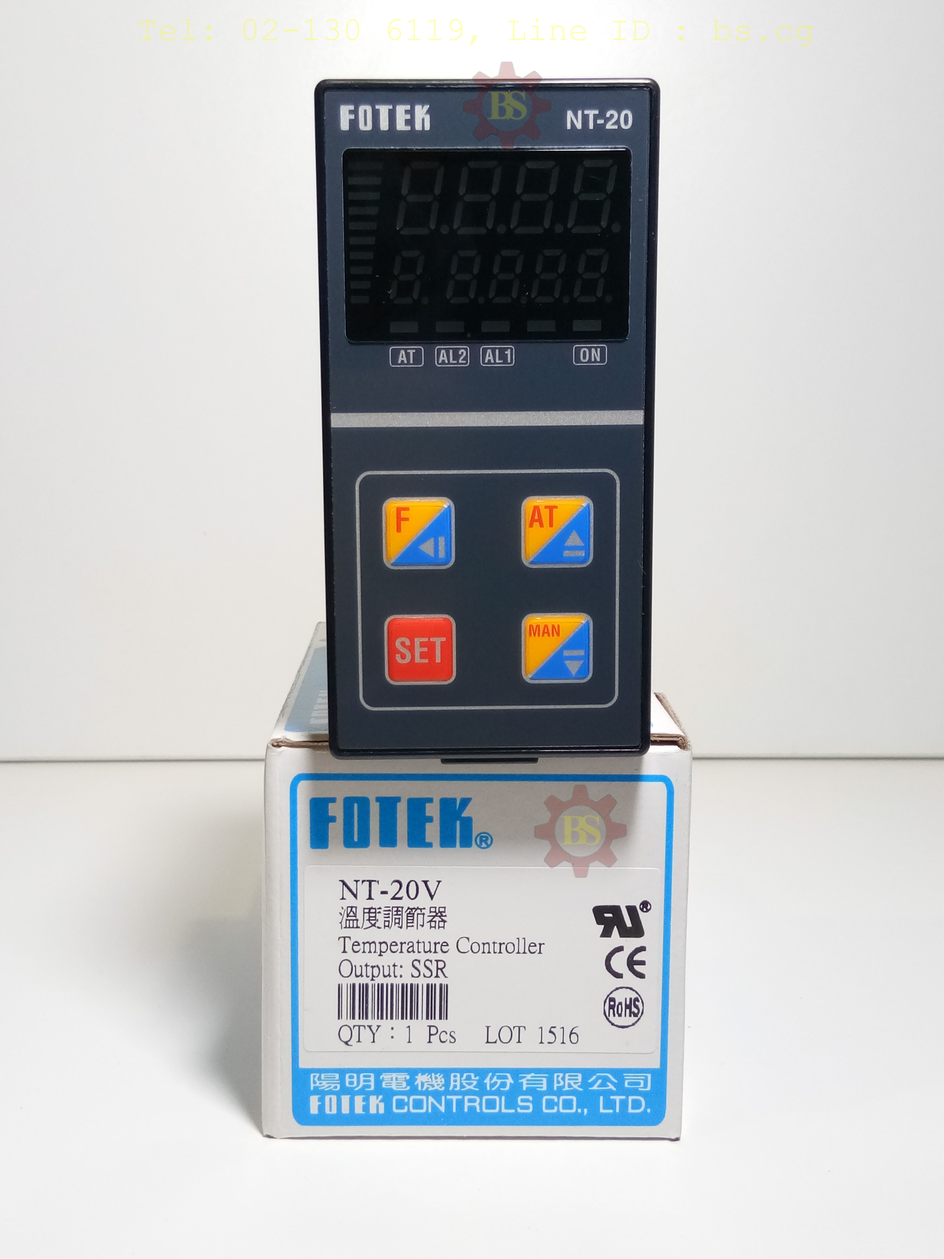 FOTEK : Temperature Controller Output:SSR NT-20V