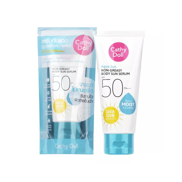 Cathy Doll AQUA SUN Non-Greasy Body Sun Serum 138ml.