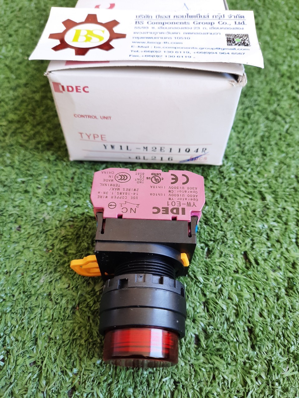 IDEC : ILL.PB.22mm. YW1L-M2E11Q4R