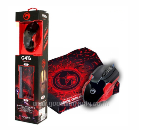 M-416 MARVO GAMING MOUSE Optical USB+G1 PAD MOUSE MO-MV-OU-416G1
