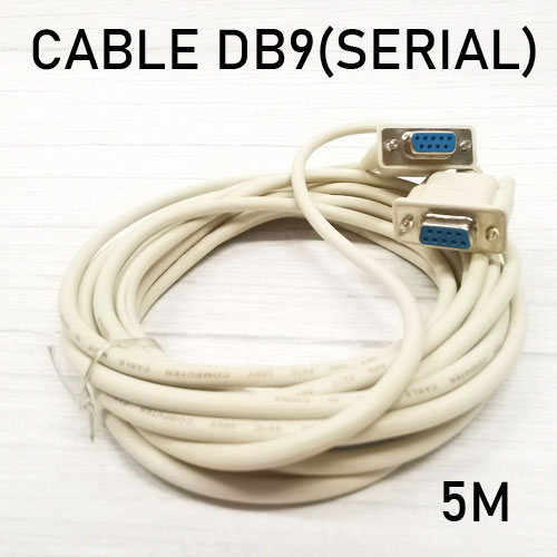 DB9 F/F CABLE SERIAL CABLE 5M. CA-IO-SR-05FF1