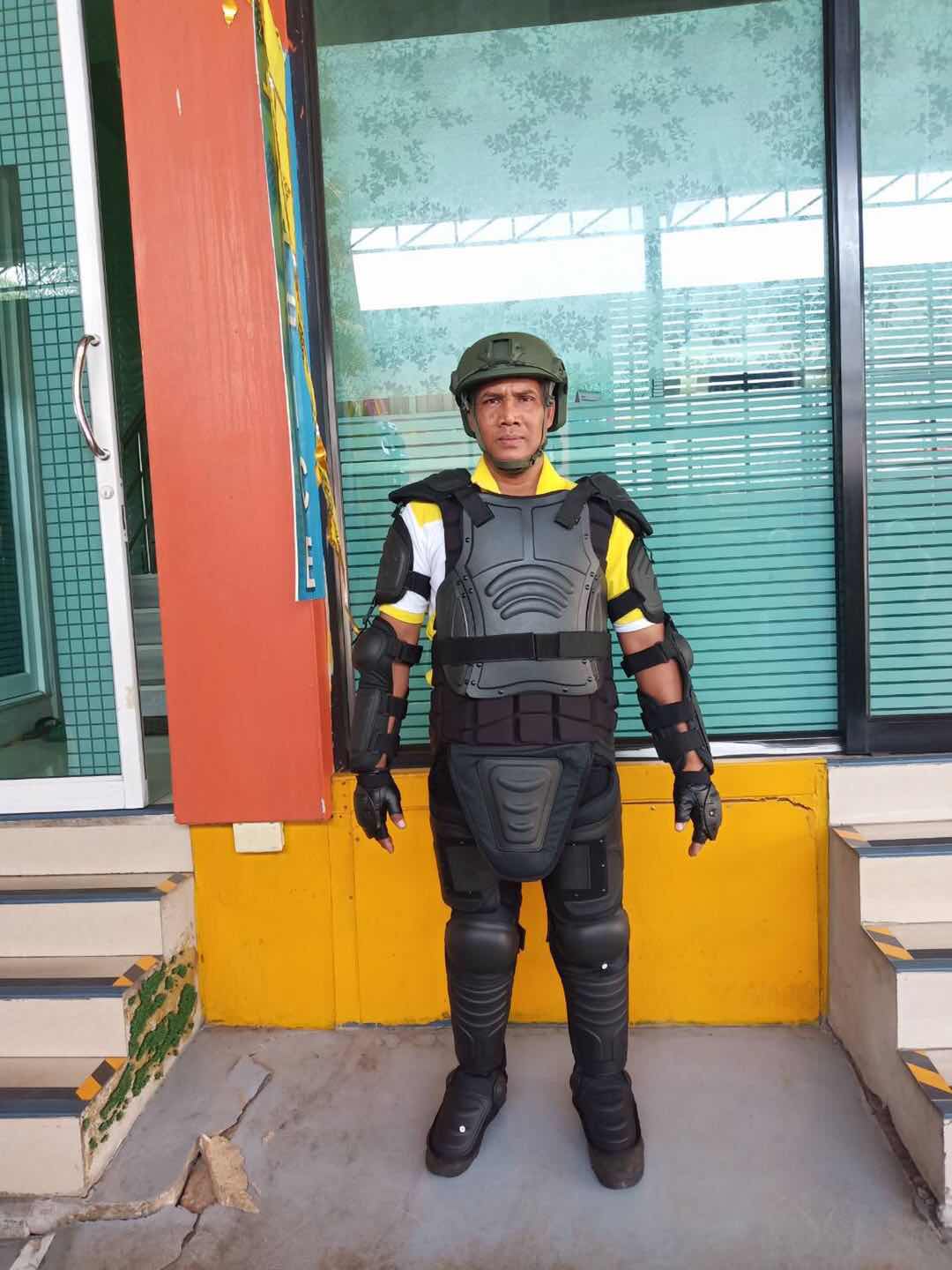 Anti Riot Suit ชุดปราบจราจล ชุดป้องกับบุคคล ชุดนิรภัย ชุดควบคุมฝูงชน