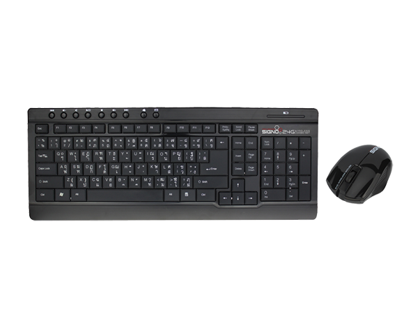 KB750+WM-105 Signo KEY+MOUSE WIRELESS KB-KM-SI-KW750