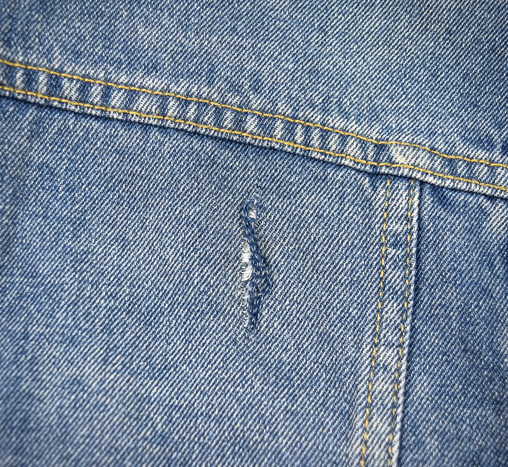 GUแท้ รอบอก 36 เสื้อแจ็คเก็ตยีนส์ ผู้หญิง จียู สียีนส์ เสื้อแขนยาว เนื้อผ้าดี