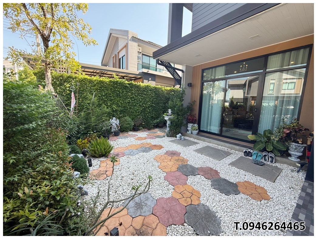 For Rent ให้เช่า คณาสิริ ราชพฤกษ์ 346 บ้านเดี่ยว 2 ชั้น สไตล์ Modern ตกแต่งสวย พร้อมเข้าอยู่ 4 ห้องนอน (Kanasiri Ratchapruek 346)