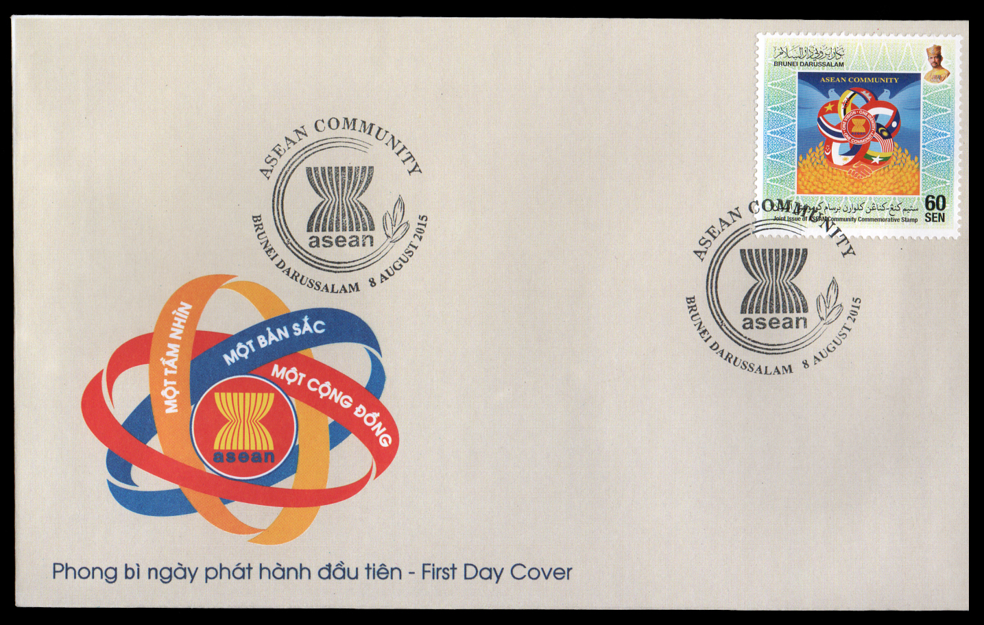 ซองที่ระลึก 10 ประเทศอาเซียน (เวียดนาม)