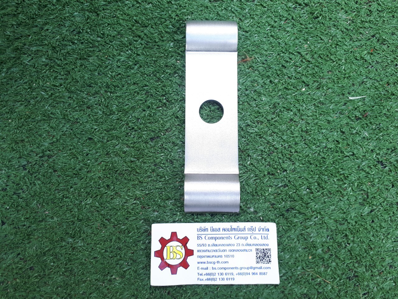 Clamp SUS 304 for 2x95sqmm หนา 4 มิล