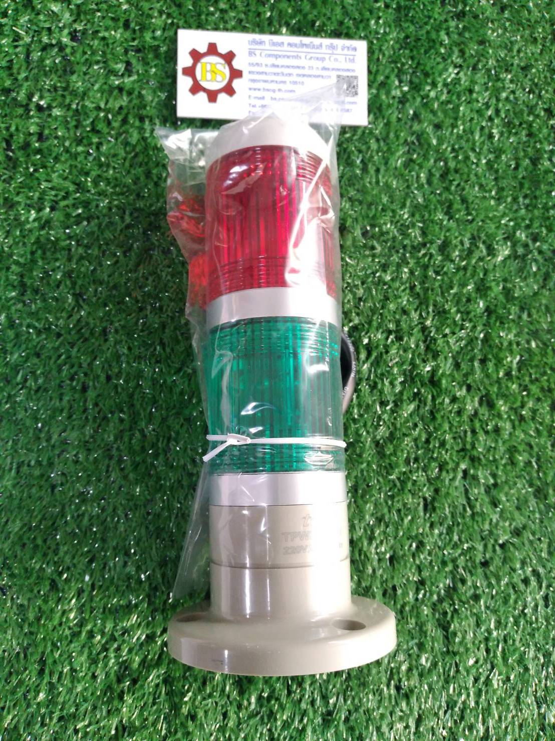 TEND : Tower Light TPWL5-22RG, 50mm., แบบแป้น, 220V, ไฟต่อเนื่อง