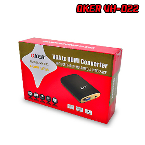 OKER VH-022 OKER VGA F to HDMI F CONVERTER VH-022 CV-GO-XX-HD022