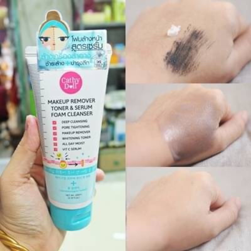Cathy Doll Facial Foam โฟมล้างหน้า 3 สูตร โฟมล้างหน้าลดสิว / โฟมล้างหน้าผิวใส / โฟมล้างหน้าล้างเครื่องสำอาง